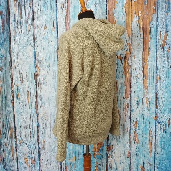 VICTORIA Secret PINK Sherpa teddy 1/2 zip pullover - Picture 6 of 11